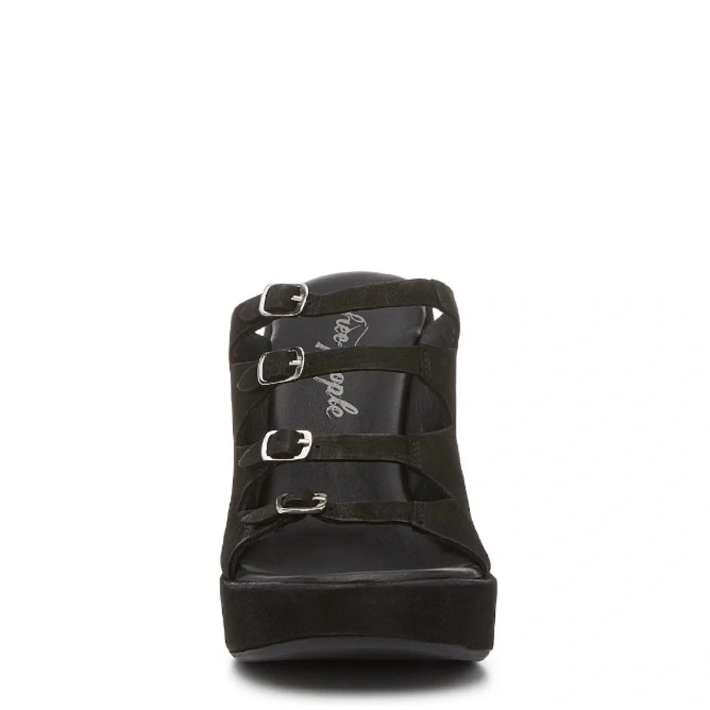 Free People Black Sandals Size 10 - Picture 2 of 15